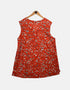Orange floral big tank FM